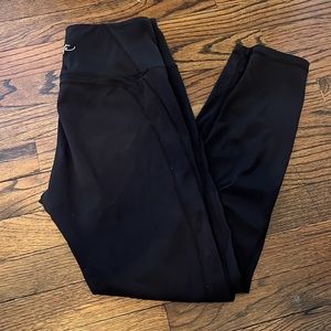 Black Alphalete leggings. In good condition